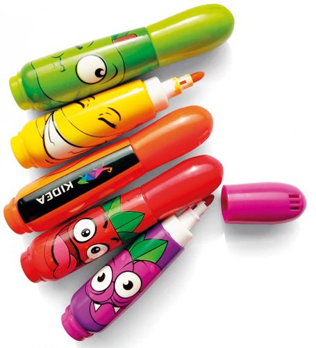 PISAKI ZAPACHOWE 12 KOLORÓW KIDEA na Arena.pl