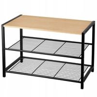 METALOWA PÓŁKA REGAŁ STOJAK ORGANIZER NA BUTY OBUWIE SZAFKA 3