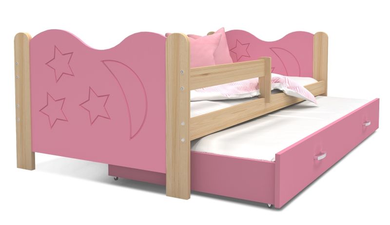 Łóżko dla dzieci MIKOŁAJ P2 190x80 + szuflada + materac na Arena.pl