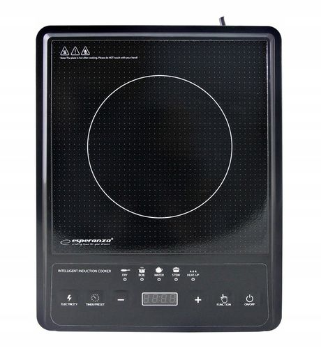 KUCHENKA TURYSTYCZNA INDUKCYJNA jednopalnikowa MOCNA 2000W z na Arena.pl