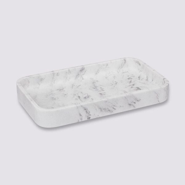 Taca Lea biały marmur zdjęcie 2
