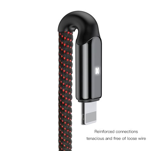 Baseus kabel X-type (8-pin | 0,5 m) czarny 2,4A na Arena.pl