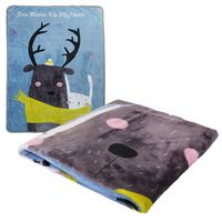 mięciutki koc dziecięcy z nadrukiem 100x140 cm koc01