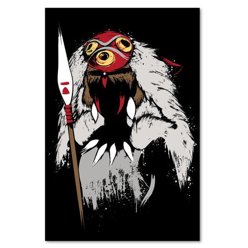 Deco Panel, Afrykański wojownik 50x70 na Arena.pl