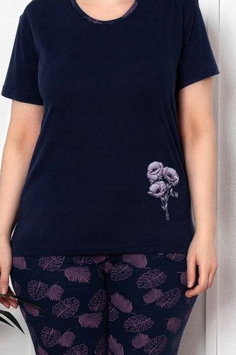 PIŻAMA DWUCZĘŚCIOWA DAMSKA DŁUGIE SPODNIE DŁUGI RĘKAW BAWEŁNIANA WYGODNE na Arena.pl