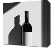 Obraz 40x40cm Butla Wina