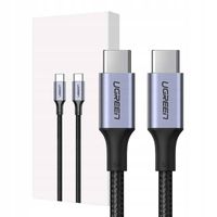2 x UGREEN MOCNY KABEL PRZEWÓD USB C DO USB-C QC 3.0 PD FCP 100W 5A 480MB/S
