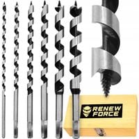 Wiertła do drewna 230MM zestaw wierteł 6-25 mm +box POLSKA MARKA na