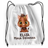 Plecak Sportowy Szkolny Dla Elizy Worek Torba Z Nadrukiem Ze Zdjęciem