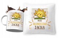 Zestaw Dla Jagny Poduszka + Kubek Dla Dziecka Z Nadrukiem Ze Zdjęciem
