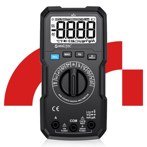 Multimetr Cyfrowy Miernik Prądu Elektryczny Tester LCD na Arena.pl