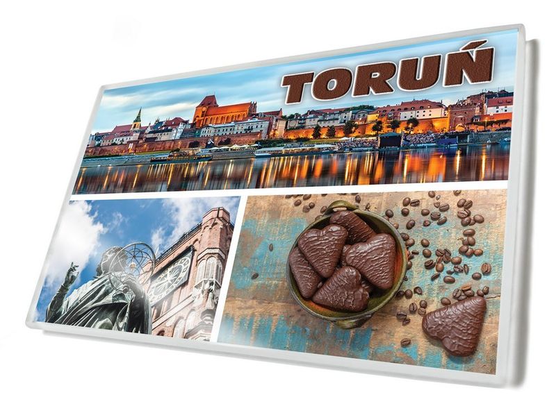 Toruń - magnes szklany zdjęcie 2