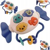 Grzechotka gryzak pozytywka dźwięki światła 66857N