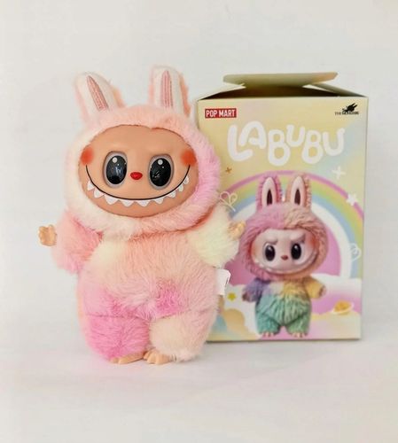 LABUBU TĘCZOWE MASKOTKA LALKA BRELOK FIGURKA PLUSZAK NIESPODZIANKA na Arena.pl