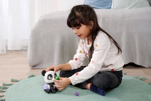 PAMPER PETZ INTERAKTYWNA PANDA PIJE SIKA 20 CM PIELUSZKOWY GANG SMOCZEK AKC na Arena.pl