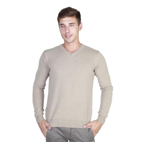 Trussardi sweter męski brązowy M na Arena.pl