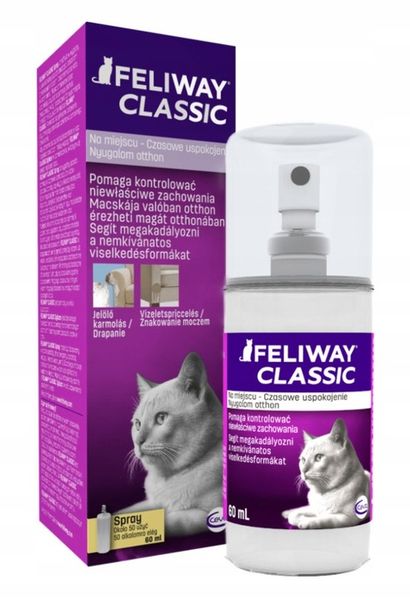 FELIWAY kocie feromony policzkowe spray 60ml zdjęcie 1
