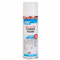 HG PROFESJONALNA PIANKA DO CZYSZCZENIA ŁAZIENKI POWER FOAM INTENSYWNA 300ML