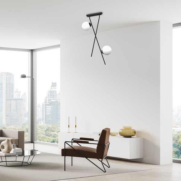 Lampa sufitowa INTER 2xE14 zdjęcie 4