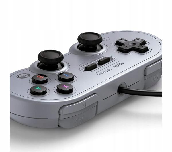 Kontroler przewodowy 8BITDO SN30 Pro Szary zdjęcie 8