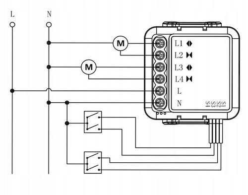 OXT Mini Sterownik 2 Rolety Markizy ZigBee TUYA na Arena.pl