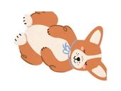 Serwetki papierowe piesek pieski Corgi 11x15cm