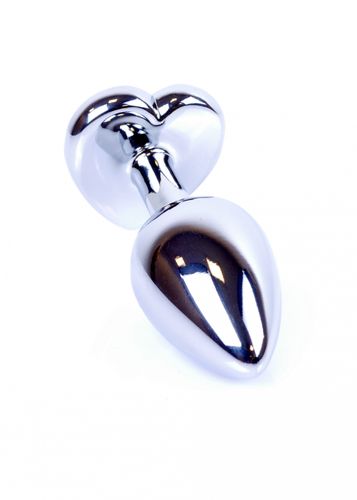 plug jewellery silver  heart plug  red na Arena.pl