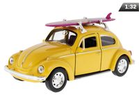 Model 1:34, VW Beetle, Surfing, żółty(A880VWBSZ)