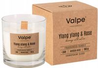 MAŁA ŚWIECA ZAPACHOWA DREWNIANY KNOT 34H YLANG YLANG I RÓŻA