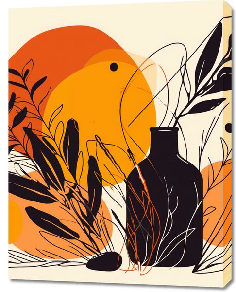 Obraz 70x90cm Jaskrawy Zachód zdjęcie 1