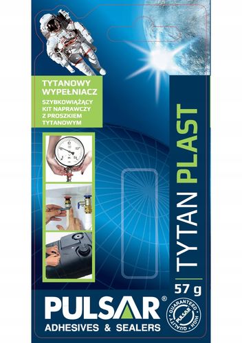 KLEJ EPOKSYDOWY DO METALU KIT NAPRAWCZY PULSAR TYTANPLAST 57 g na Arena.pl