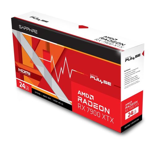 SAPPHIRE PULSE RADEON RX 7900 XTX AMD 24 GB GDDR6 na Arena.pl