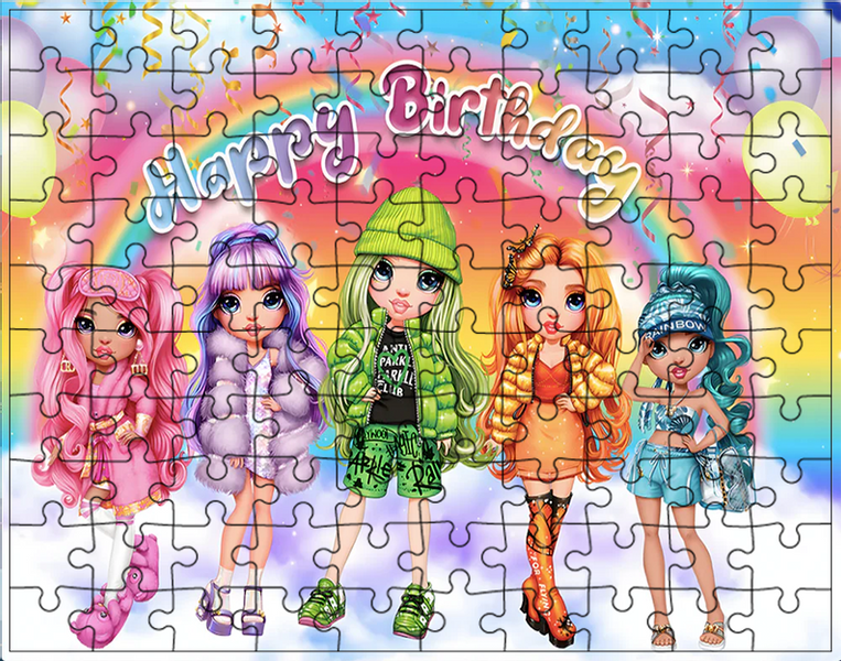 Puzzle Rainbow High zdjęcie 1