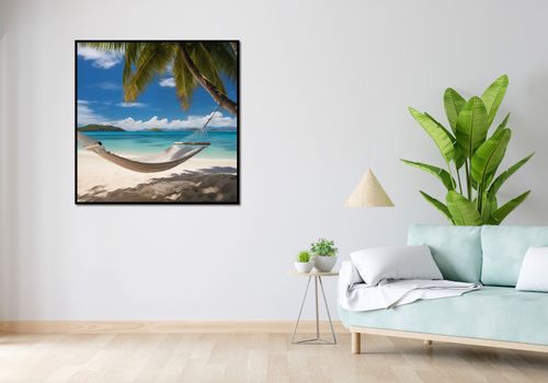 Plakat 100x100cm Rajska Ucieczka na Arena.pl