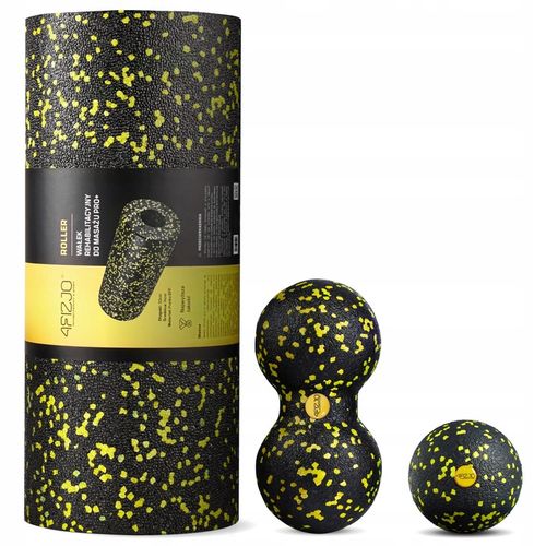 ROLLER WAŁEK PIŁKA PIŁECZKA ZESTAW EPP GŁADKI TWARDY DO MASAŻU DUOBALL na Arena.pl