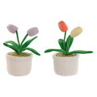 Klips do drzwi Home ESPRIT 14 x 14 x 30 cm (2 Sztuk)