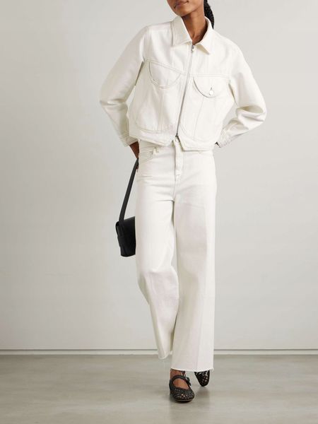 FRAME - Kurtka jeansowa S zdjęcie 4