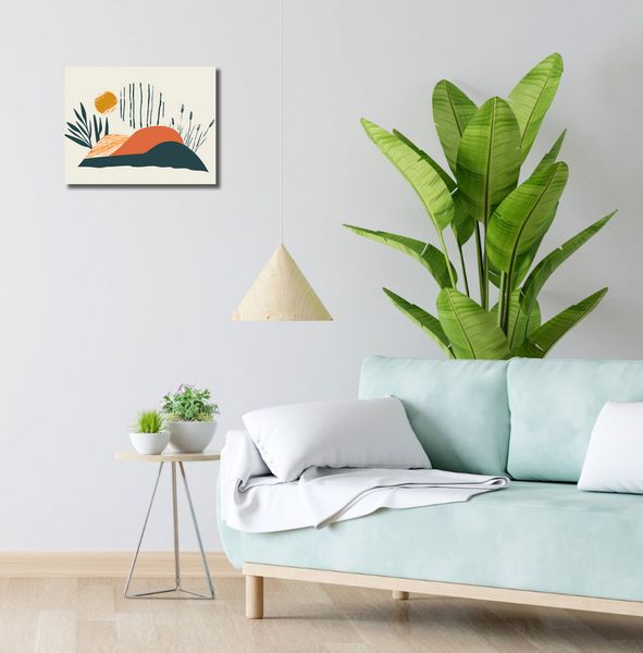 Obraz 40x30cm Wieczór na Łące zdjęcie 2
