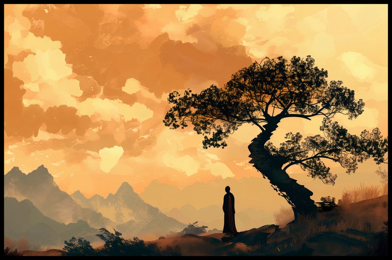 Plakat 91,5x60cm Zen zdjęcie 2