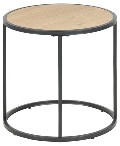 Stolik Seaford Dąb okrągły 45x45 na Arena.pl