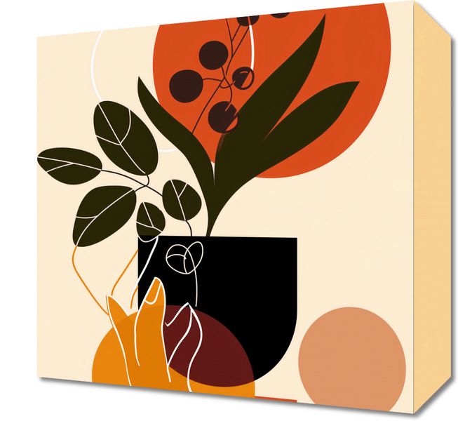 Obraz 30x30cm Dotyk Naturalności zdjęcie 1