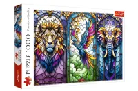 Puzzle 1000 Witraż: Zwierzęta TREFL