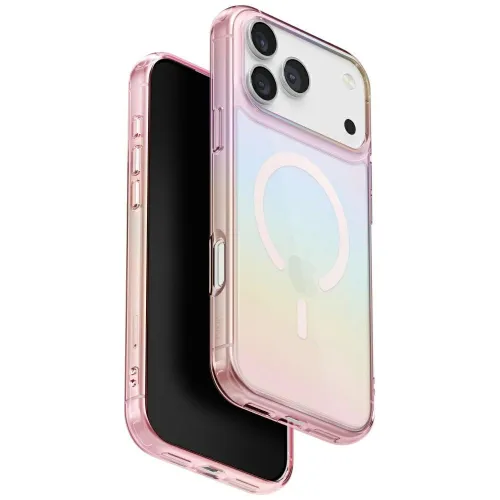 Etui UNIQ Iridescia na iPhone 17 Pro Max Magclick Charging - wielokolorowe na Arena.pl