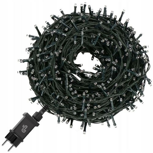 Lampki choinkowe LED RGB zewnętrzne 230V Bluetooth Smart 20m Wifi Tuya na Arena.pl