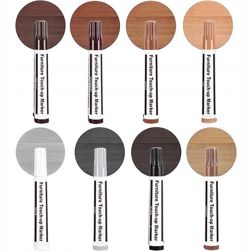 DUŻY ZESTAW NAPRAWCZY DO PANELI MEBLI NAPRAWY RYS DREWNA DRZWI OKIEN na Arena.pl