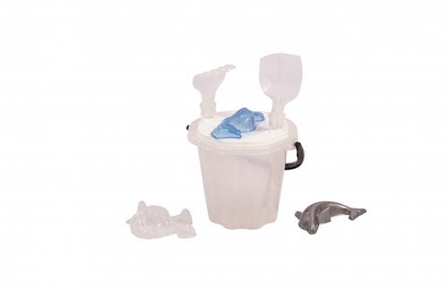 ZESTAW DO PIASKU  Z FOREMKAMI NIEBIESKI na Arena.pl