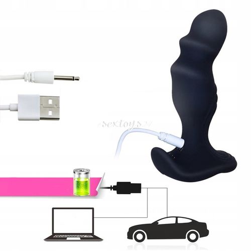 Masażer Prostaty Z Wibratorem 7 Prog. Pilot Usb na Arena.pl