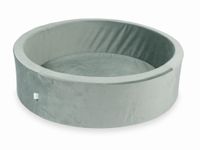 Suchy basen 110x30 Velvet szary bez piłeczek