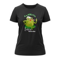 Koszulka damska S t-shirt z nadrukiem imienia prezent dla babci