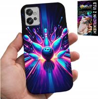 ETUI DO MOTOROLA G32 - KRĘGLE BOWLING STRIKE POKROWIEC, PLECKI